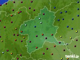 2023年08月04日の群馬県のアメダス(日照時間)