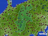 長野県のアメダス実況(日照時間)(2023年08月04日)