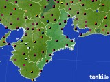 三重県のアメダス実況(日照時間)(2023年08月04日)