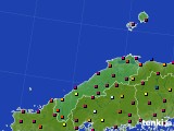 2023年08月04日の島根県のアメダス(日照時間)