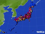 アメダス実況(日照時間)(2023年08月05日)