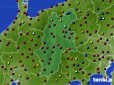 長野県のアメダス実況(日照時間)(2023年08月05日)
