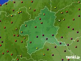 群馬県のアメダス実況(気温)(2023年08月05日)