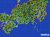 2023年08月08日の東海地方のアメダス(日照時間)