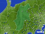 長野県のアメダス実況(降水量)(2023年08月09日)