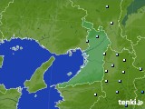 大阪府のアメダス実況(降水量)(2023年08月09日)