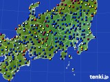 関東・甲信地方のアメダス実況(日照時間)(2023年08月09日)