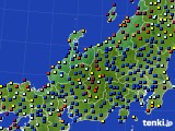 北陸地方のアメダス実況(日照時間)(2023年08月09日)
