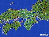近畿地方のアメダス実況(日照時間)(2023年08月09日)