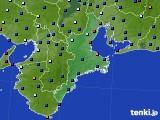 三重県のアメダス実況(日照時間)(2023年08月09日)