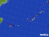 沖縄地方のアメダス実況(日照時間)(2023年08月12日)