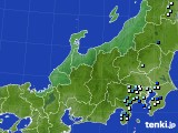 北陸地方のアメダス実況(降水量)(2023年08月13日)