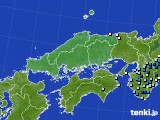 中国地方のアメダス実況(降水量)(2023年08月14日)