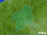 群馬県のアメダス実況(降水量)(2023年08月14日)