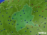 群馬県のアメダス実況(日照時間)(2023年08月14日)