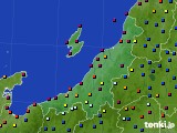 新潟県のアメダス実況(日照時間)(2023年08月14日)