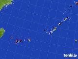 沖縄地方のアメダス実況(日照時間)(2023年08月15日)