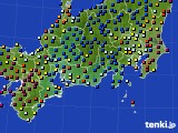 東海地方のアメダス実況(日照時間)(2023年08月16日)