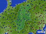 長野県のアメダス実況(日照時間)(2023年08月17日)