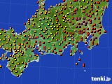 東海地方のアメダス実況(気温)(2023年08月17日)