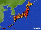 アメダス実況(気温)(2023年08月17日)