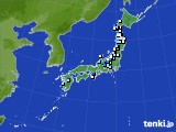 アメダス実況(降水量)(2023年08月19日)