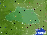 埼玉県のアメダス実況(日照時間)(2023年08月19日)