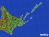 2023年08月19日の道東のアメダス(気温)