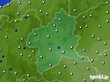 2023年08月19日の群馬県のアメダス(風向・風速)