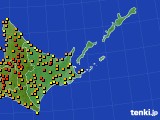 アメダス実況(気温)(2023年08月21日)