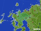 佐賀県のアメダス実況(日照時間)(2023年08月24日)