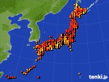アメダス実況(気温)(2023年08月24日)