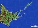 2023年08月24日の道東のアメダス(気温)