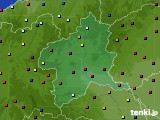 群馬県のアメダス実況(日照時間)(2023年08月26日)