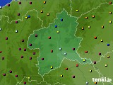 2023年08月27日の群馬県のアメダス(日照時間)