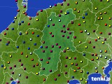 長野県のアメダス実況(日照時間)(2023年08月27日)