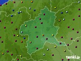 2023年08月28日の群馬県のアメダス(日照時間)