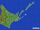 2023年08月29日の道東のアメダス(気温)