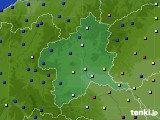 2023年08月30日の群馬県のアメダス(日照時間)
