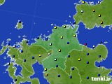 福岡県のアメダス実況(日照時間)(2023年08月30日)