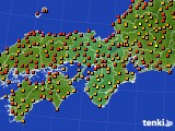 近畿地方のアメダス実況(気温)(2023年08月30日)