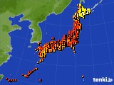 アメダス実況(気温)(2023年08月30日)
