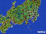 関東・甲信地方のアメダス実況(日照時間)(2023年08月31日)
