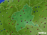 2023年08月31日の群馬県のアメダス(日照時間)