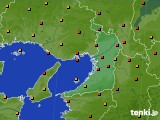 大阪府のアメダス実況(気温)(2023年08月31日)