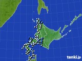 北海道地方のアメダス実況(降水量)(2023年09月01日)