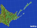 2023年09月01日の道東のアメダス(気温)