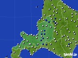 道央のアメダス実況(風向・風速)(2023年09月01日)