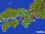 2023年09月02日の近畿地方のアメダス(気温)