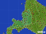 道央のアメダス実況(気温)(2023年09月02日)